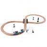 FERROVIA PASSEGGERI A 8 passenger train set HAPE pista TRENO trenino E3729 età 3+