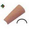 TEGOLA ROSSA confezione 100 pezzi Aedes Ars cm 5x2 in ceramica per modellismo statico