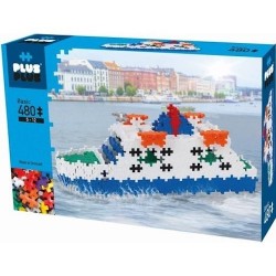 Plus Plus MINI Basic 480 PEZZI costruzioni TRAGHETTO in plastica GIOCO MODULARE 7 colori 5+