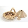 MACCHINA DA GUERRA busy bee LEONARDO DA VINCI in legno CARRO ARMATO da costruire 8+
