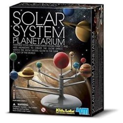 COSTRUISCI IL TUO SISTEMA SOLARE kit artistico SOLAR SYSTEM SET gioco 4M età 8+