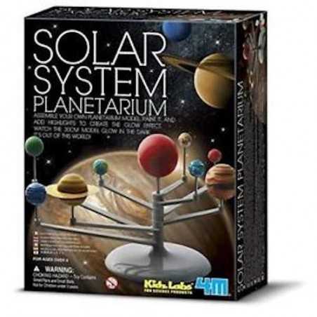 COSTRUISCI IL TUO SISTEMA SOLARE kit artistico SOLAR SYSTEM SET gioco 4M età 8+