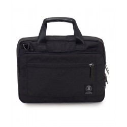 BUSINESS BAG carry on NERO invicta UFFICIO borsa CON MANICI porta computer 13"