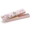 VENTAGLIO eventail GIARDINO FIORITO in legno DJECO carta ACCESSORI d'estate ROSA età 4+ Djeco - 3