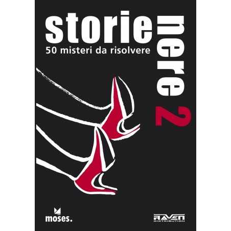 STORIE NERE 2 gioco di carte 50 MISTERI DA RISOLVERE Salani INVESTIGAZIONE rompicapo 12+ Raven Distribution - 1