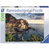 PUZZLE ravensburger VISTA DELLE CINQUE TERRE softclick 1500 PEZZI liguria 80 X 60 CM Ravensburger - 1