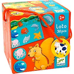 LOTO tombola ANIMALI in cartone 30 PEZZI gioco DJECO lotto DJ08120 età 2+ Djeco - 1