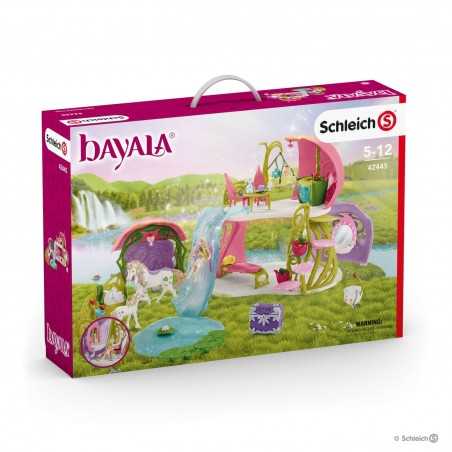 CASA DEGLI ELFI CON CASCATA E UNICORNI miniature in resina 42445 fantasy BAYALA fate elfi SCHLEICH età 5+ Schleich - 1