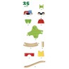 SET PRIMA FERROVIA A BATTERIA treni in legno BRIO trenino 33710 my first railway battery train set WORLD età 18 mesi + BRIO - 5