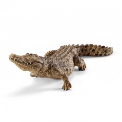 COCCODRILLO animali in resina SCHLEICH miniature 14736 wild life CROCODILE età 3+ Schleich - 1