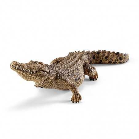 COCCODRILLO animali in resina SCHLEICH miniature 14736 wild life CROCODILE età 3+ Schleich - 1