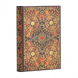 Diario a righe FIORI DI FUOCO mini cm 10x14 Paperblanks 240 pagine notebook taccuino Paperblanks - 1