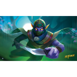 PLAYMAT per 1 giocatore COLPO DI GRAZIA tappetino KEYFORGE asmodee GIOCO DI CARTE cm 60x35 Asmodee - 1