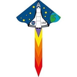 AQUILONE ready to fly SIMPLE FLYER DISCOVERY single line kites INVENTO HQ diamond SHUTTLE codice 102300 età 5+ Invento HQ - 1
