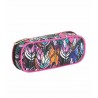 ASTUCCIO pencil bag ROUND plus PLUME ovale MULTICOLOR scuola 2019 double SEVEN original SEVEN - 3