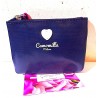 PORTAMONETE borsellino CAMOMILLA seven MILANO coin purse BLU ironiche SEVEN - 1