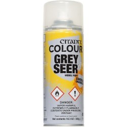 GREY SEER contrast undercoat SPRAY citadel MODEL PAINT bomboletta 400 ML base GRIGIO Games Workshop - 1