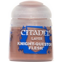 KNIGHT-QUESTOR FLESH colore LAYER citadel 12ML acrilico ROSA SCURO opaco Games Workshop - 1
