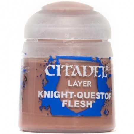 KNIGHT-QUESTOR FLESH colore LAYER citadel 12ML acrilico ROSA SCURO opaco Games Workshop - 1