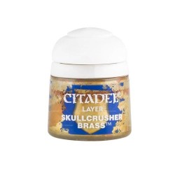 SKULLCRUSHER BRASS colore LAYER citadel 12ML acrilico OTTONE opaco Games Workshop - 1