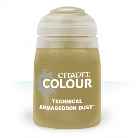 ARMAGEDDON DUST colore TECHNICAL citadel 24ML speciale TEXTURE basette FANGHIGLIA Games Workshop - 1