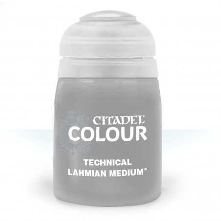 LAHMIAN MEDIUM per diluire i colori TRASPARENTE citadel TECHNICAL speciale 24ML Games Workshop - 1