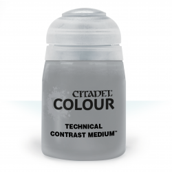 CONTRAST MEDIUM per diluire i colori TRASPARENTE citadel TECHNICAL speciale 24ML Games Workshop - 1