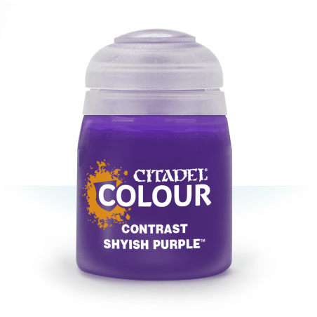 SHYISH PURPLE colore CONTRAST citadel VIOLA base ombreggiatura lumeggiatura 18ML Games Workshop - 1
