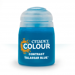 TALASSAR BLUE colore CONTRAST citadel BLU base ombreggiatura lumeggiatura 18ML Games Workshop - 1