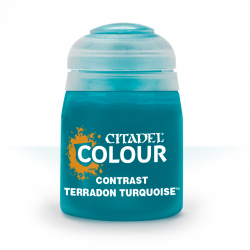 TERRADON TURQUOISE colore CONTRAST citadel BLU base ombreggiatura lumeggiatura 18ML Games Workshop - 1