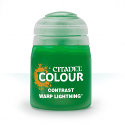 WARP LIGHTNING colore CONTRAST citadel VERDE base ombreggiatura lumeggiatura 18ML Games Workshop - 1