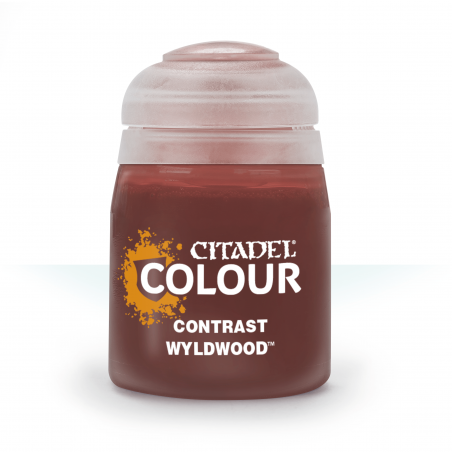 WYLDWOOD colore CONTRAST citadel MARRONE base ombreggiatura lumeggiatura 18ML Games Workshop - 1