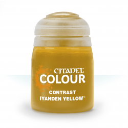 IYANDEN YELLOW colore CONTRAST citadel GIALLO base ombreggiatura lumeggiatura 18ML Games Workshop - 1