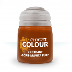 GORE-GRUNTA FUR colore CONTRAST citadel MARRONE base ombreggiatura lumeggiatura 18ML Games Workshop - 1