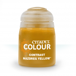 NAZDREG YELLOW colore CONTRAST citadel GIALLO base ombreggiatura lumeggiatura 18ML Games Workshop - 1