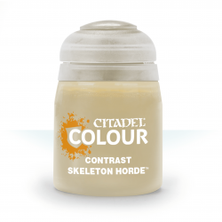 SKELETON HORDE colore CONTRAST citadel BIANCO base ombreggiatura lumeggiatura 18ML Games Workshop - 1