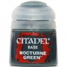 NOCTURNE GREEN colore BASE citadel 12ML acrilico VERDE opaco Games Workshop - 1