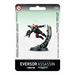 EVERSOR ASSASSIN officio assassinorum GAMES WORKSHOP 1 miniatura WARHAMMER 40K Citadel 12+