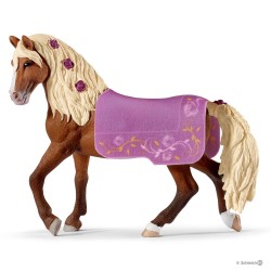 STALLONE PASO FINO cavallo HORSE CLUB schleich 42468 concorso equestre CON COPERTA età 5+ Schleich - 1