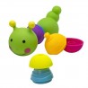 BRUCO 8 pezzi LALABOOM catersplash FORME IN PLASTICA adatto per il bagnetto 5 IN 1 snap beads 10 MESI + lalaboom - 1
