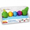 BRUCO 8 pezzi LALABOOM catersplash FORME IN PLASTICA adatto per il bagnetto 5 IN 1 snap beads 10 MESI + lalaboom - 2