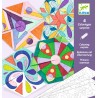 MANDALA E ROSONI DA COLORARE kit artistico COLOURING SURPRISE creativo DJECO 4 forme DJ09656 età 6+ Djeco - 2