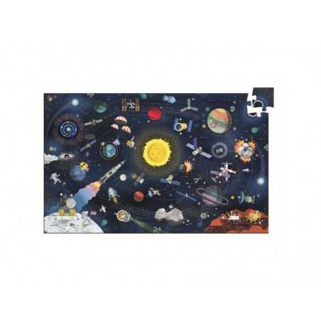 PUZZLE scoperta LO SPAZIO observation 200 PEZZI con libretto e POSTER età 6+ Djeco - 1