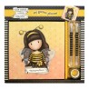 MY GORJUSS PLANNER SET 6 mesi SANTORO giallo e nero BEE LOVED con accessori 857GJ02 Gorjuss - 1