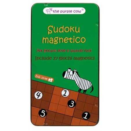 SUDOKU MAGNETICO gioco in italiano rompicapo solitario da viaggio The Purple Cow The Purple Cow - 1