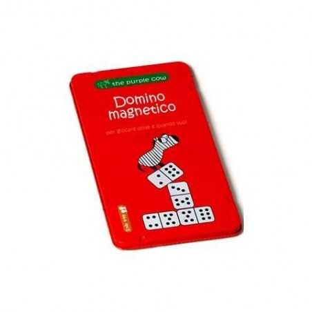 DOMINO MAGNETICO gioco da viaggio PORTATILE in italiano THE PURPLE COW età 4+ The Purple Cow - 1