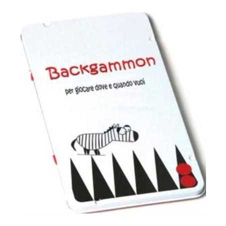 BACKGAMMON MAGNETICO gioco da viaggio PORTATILE in italiano THE PURPLE COW età 4+ The Purple Cow - 1
