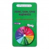 NOMI COSE CITTA' MAGNETICO gioco da viaggio PORTATILE in italiano THE PURPLE COW età 6+ The Purple Cow - 1