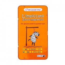 L'IMPICCATO MAGNETICO gioco da viaggio PORTATILE in italiano THE PURPLE COW età 6+ The Purple Cow - 1