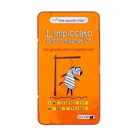 L'IMPICCATO MAGNETICO gioco da viaggio PORTATILE in italiano THE PURPLE COW età 6+ The Purple Cow - 1